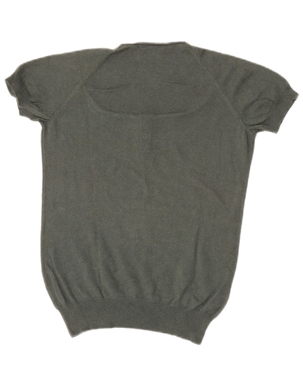 Massimo Dutti Jersey con Cuello Barco para Mujer UK 10 Small Caqui
