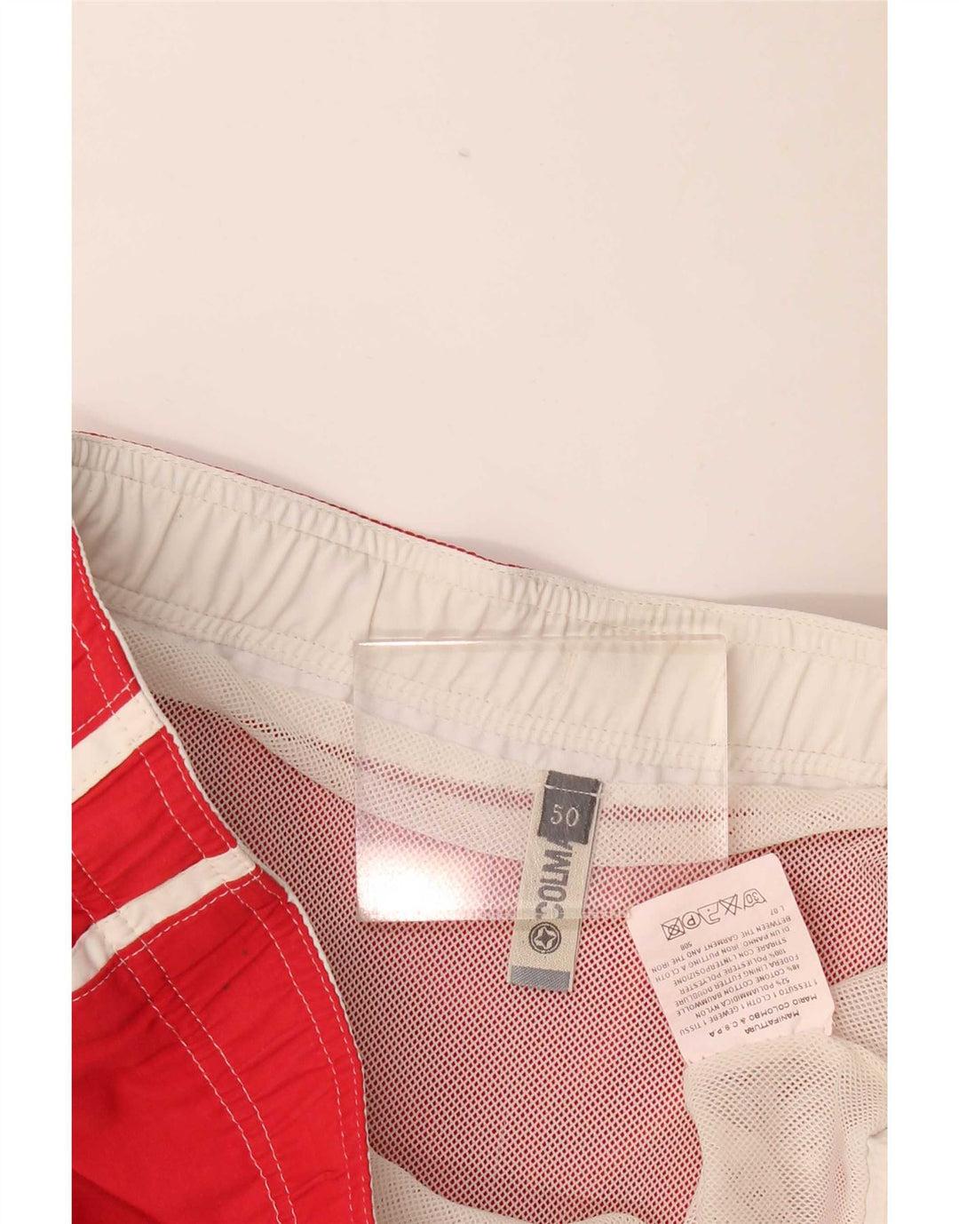 Colmar Bañador Hombre IT 50 Large Rojo Colorblock Poliamida