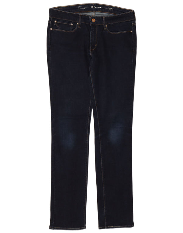 Levi's Vaqueros Rectos De Tiro Moderno Con Curva Ligera Para Mujer W30 L32 Azul Marino