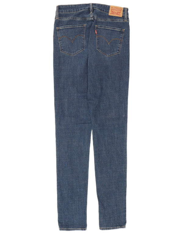 Levi's Vaqueros Pitillo Mujer W28 L32 Algodón Azul