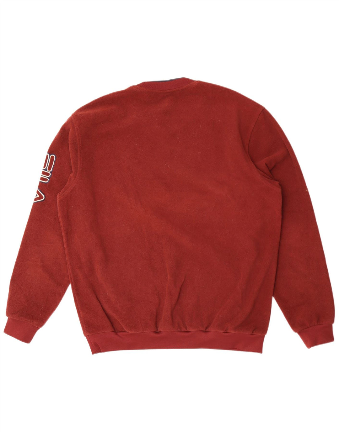 Fila Hombre Graphic Fleece Jumper Grande Granate Poliéster