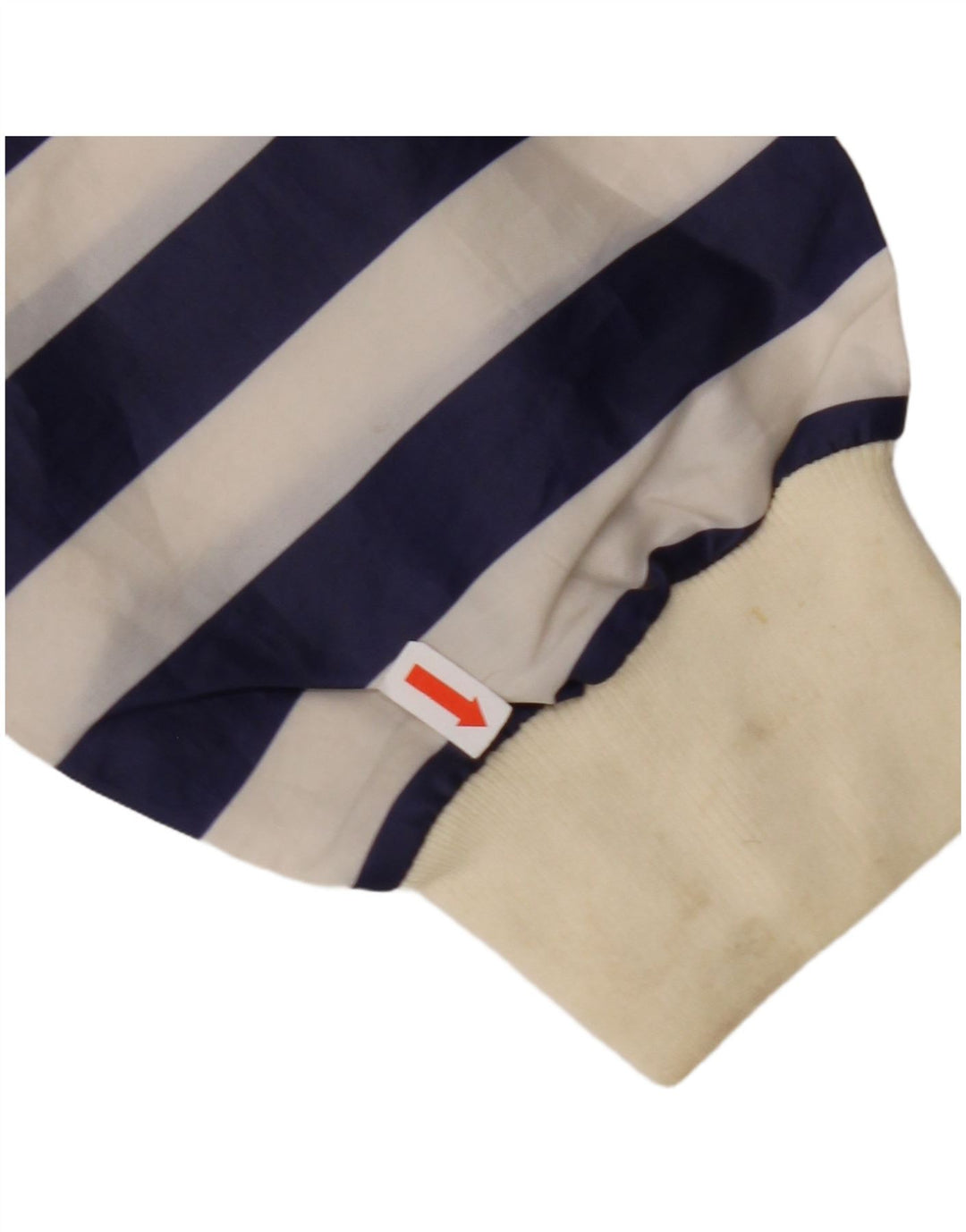 INVICTA Chaqueta impermeable con capucha para hombre UK 40 Large Poliéster a rayas azul marino