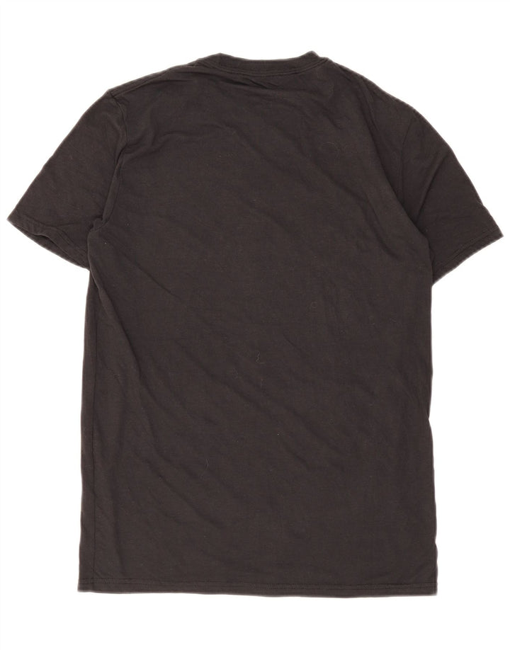 Oakley Camiseta con gráfico de corte regular para hombre, talla pequeña, color negro