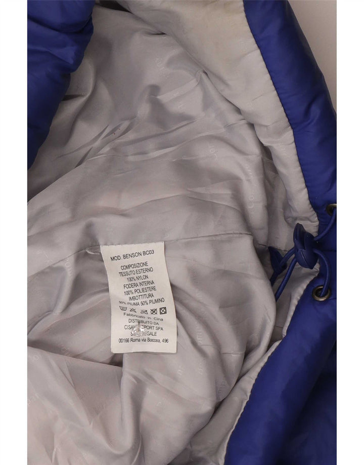 Best Company Chaqueta acolchada para hombre UK 38 Medium Blue Nylon