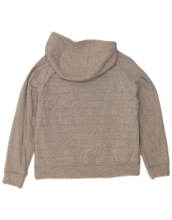Hurley Jersey con capucha extragrande para mujer Reino Unido 10 Pequeño gris a rayas