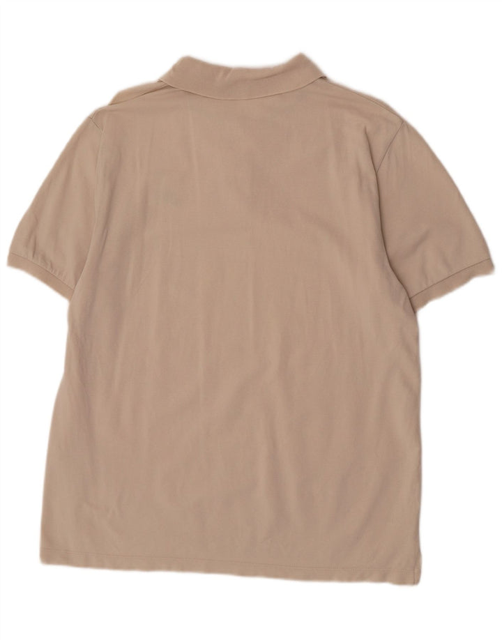 Nike Polo para hombre, talla grande, color beige