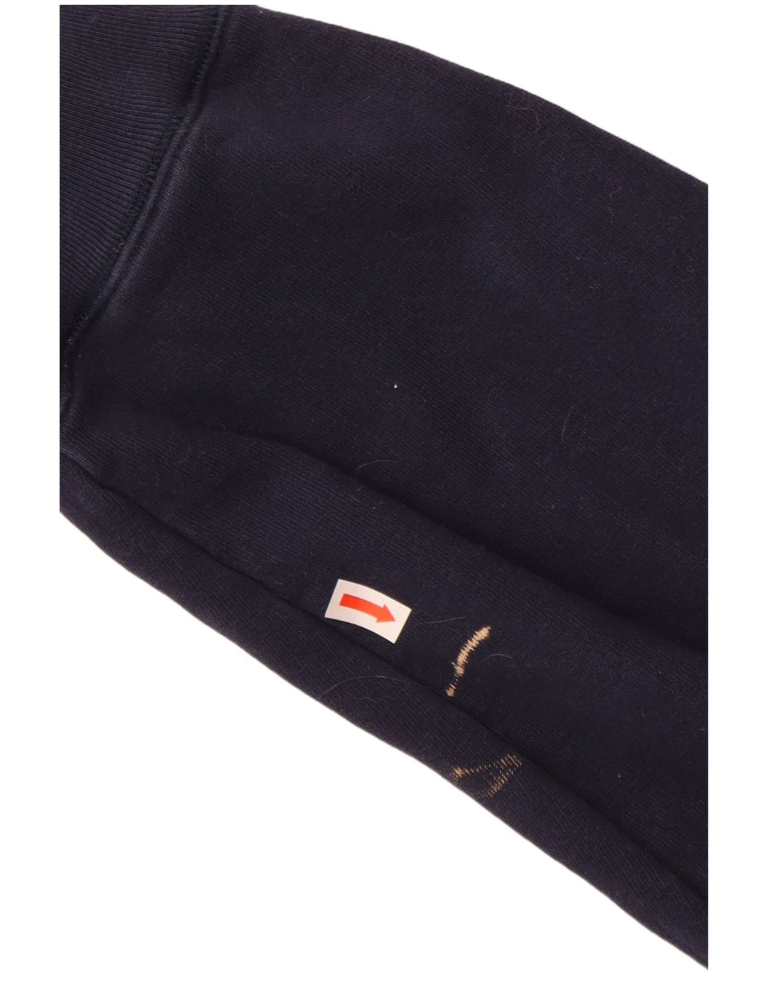 LEVI'S Mens Graphic Sudadera Jumper Grande Azul Marino Algodón