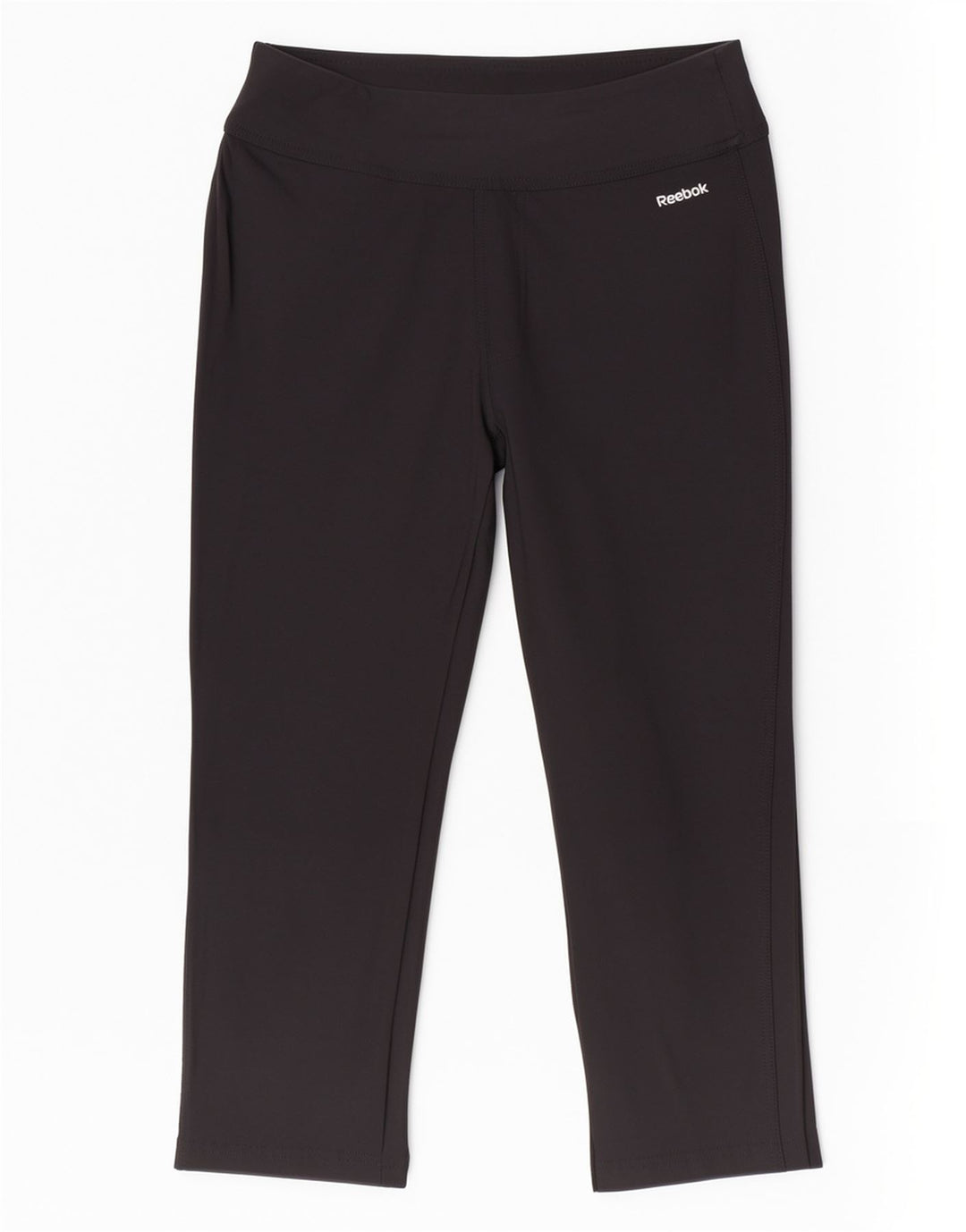 Reebok Pantalones Capri para Mujer UK 12 Medium Negro
