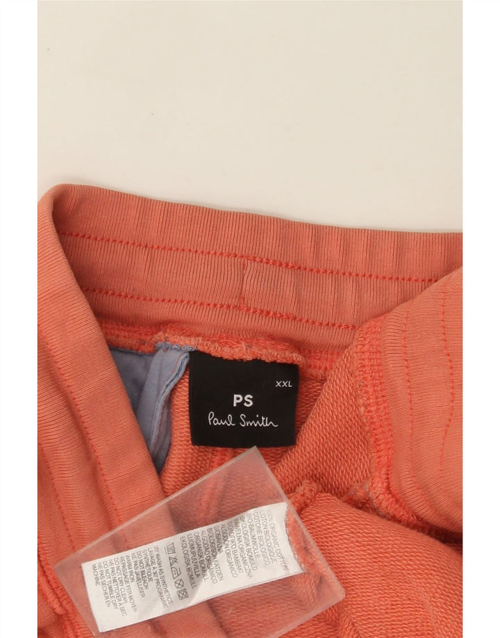 PAUL SMITH Pantalones cortos deportivos para hombre 2XL Algodón naranja