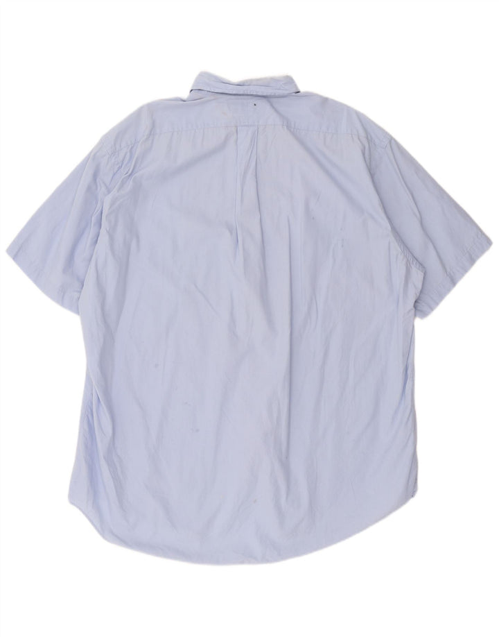 Ralph Lauren Camisa de manga corta Blake para hombre XL Azul