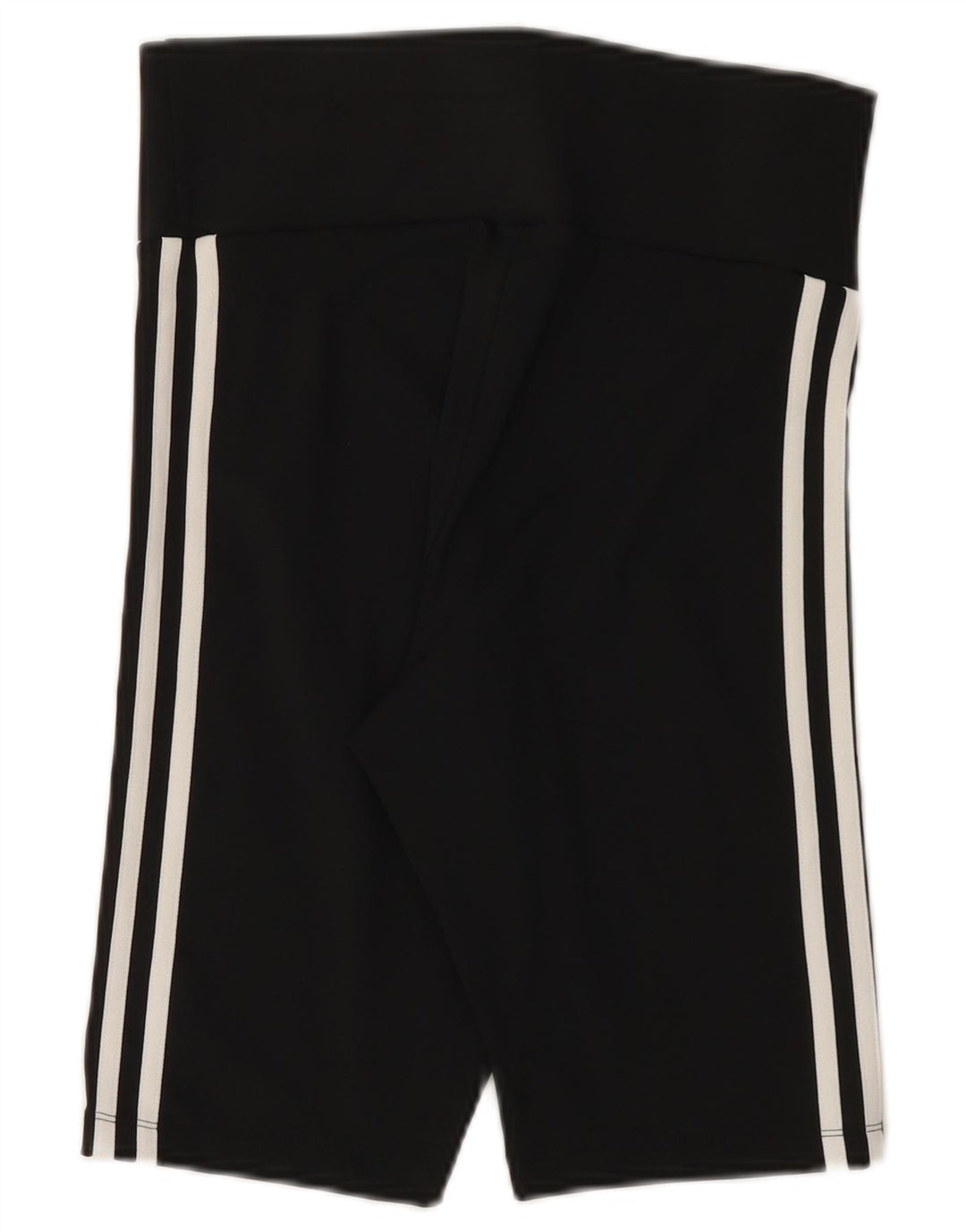 ADIDAS Pantalones cortos deportivos para mujer UK 12 Mediano Negro Poliéster