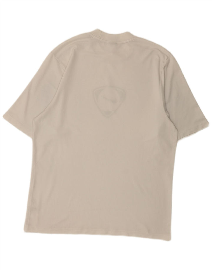 Nike - Camiseta gráfica para hombre, talla 42/44, poliéster blanco grande