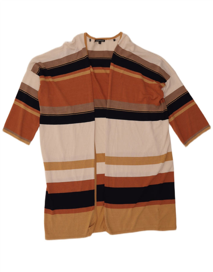 Warehouse Suéter tipo cárdigan largo para mujer UK 44 Viscosa beige medio