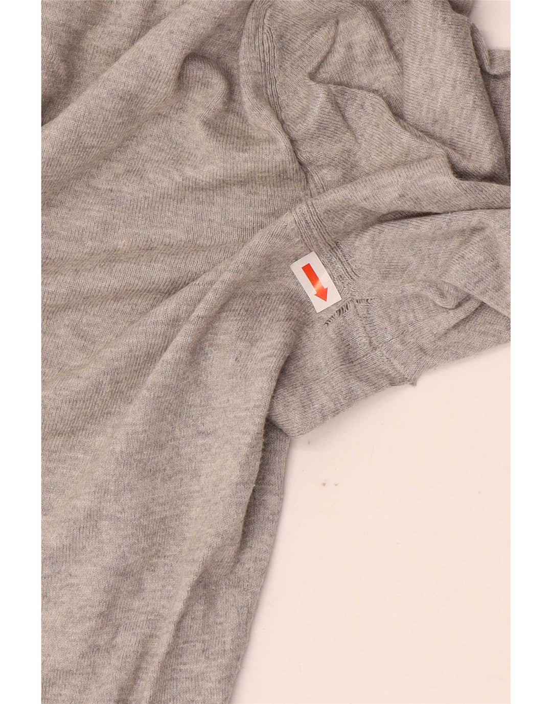 Massimo Dutti Hombre Jersey Cuello Pico Small Algodón Moteado Gris