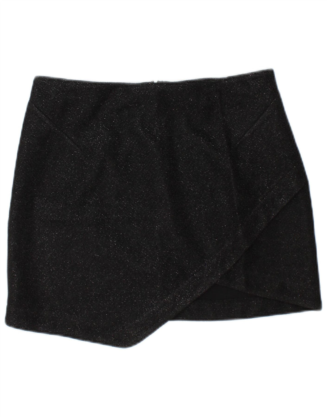 TOPSHOP Minifalda para mujer UK 10 Small W28 Poliéster negro