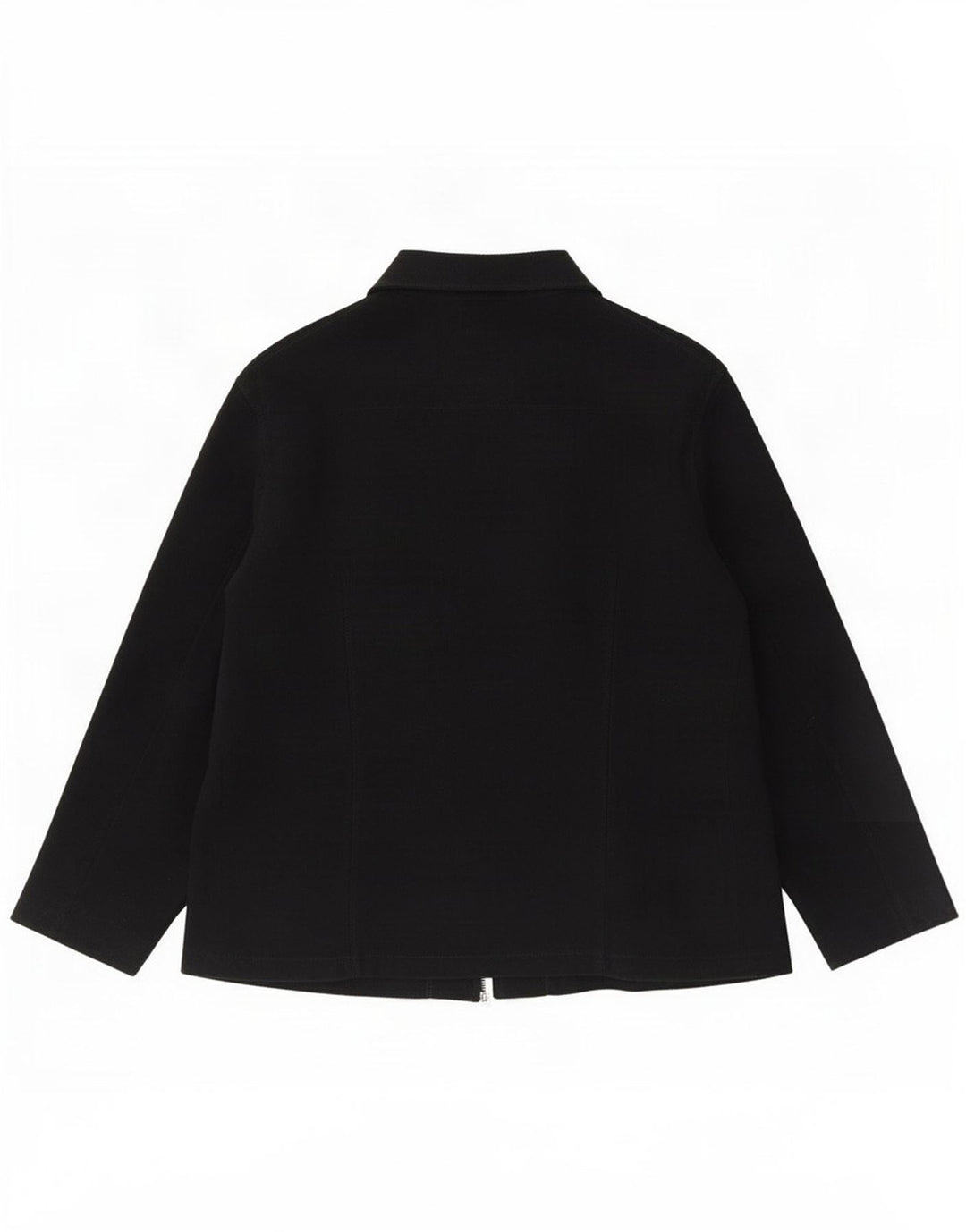 Vintage mujer bombardero chaqueta Reino Unido 14 grande negro