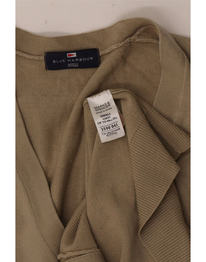 Marks & Spencer Suéter tipo cárdigan azul Harbor para hombre Acrílico beige pequeño