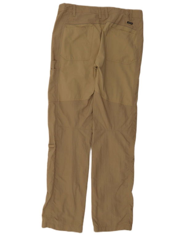Patagonia Pantalones casuales rectos para mujer US 6 Medium W31 L32 Caqui Nylon