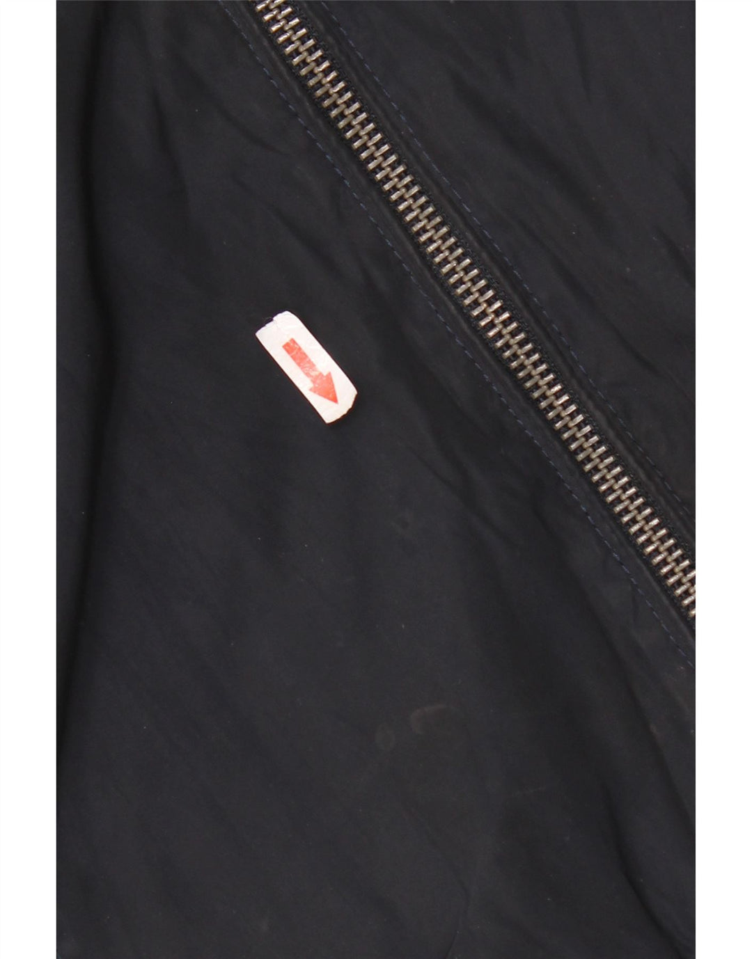 Zara Chaqueta Bomber para Hombre UK 40 Grande Poliéster Azul Marino