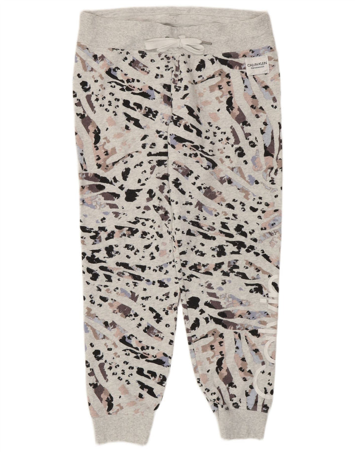 CALVIN KLEIN Pantalones de chándal para mujer Joggers UK 44 Gris medio
