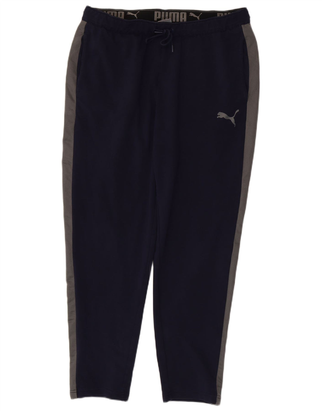 PUMA Pantalones de chándal para hombre, talla grande, color azul marino
