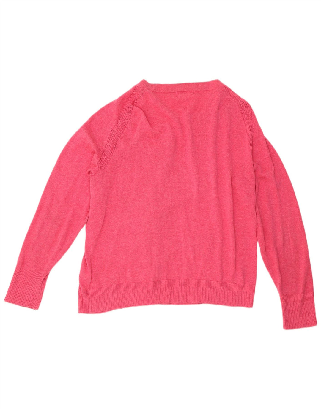Cárdigan para mujer de White Stuff, talla grande, algodón rosa, talla 46