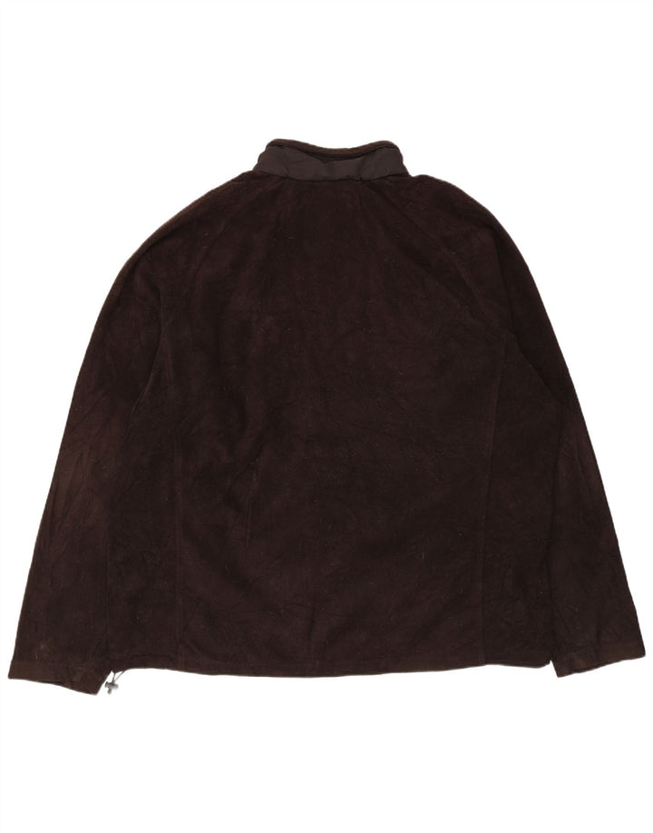 Champion Chaqueta polar para hombre UK 44 2XL Poliéster negro