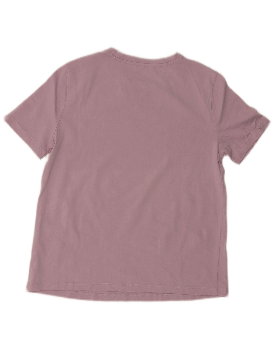 Zara Mujer Camiseta Top UK 10 Small Púrpura