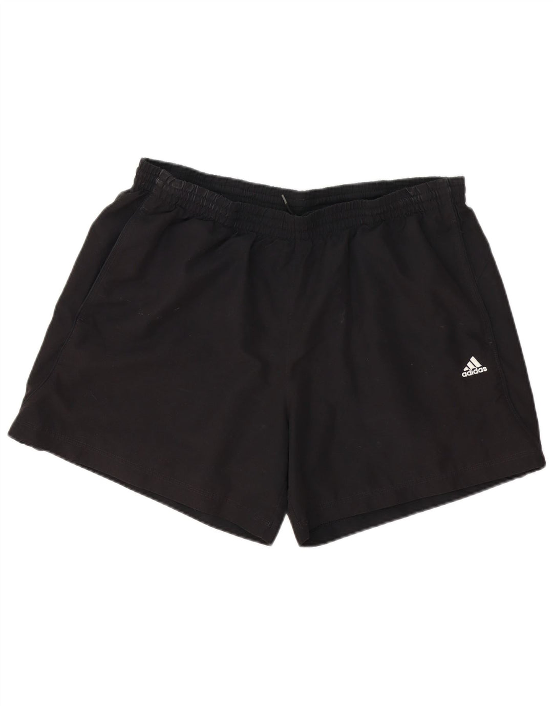 Adidas Pantalones cortos deportivos para hombre XL Negro Poliéster