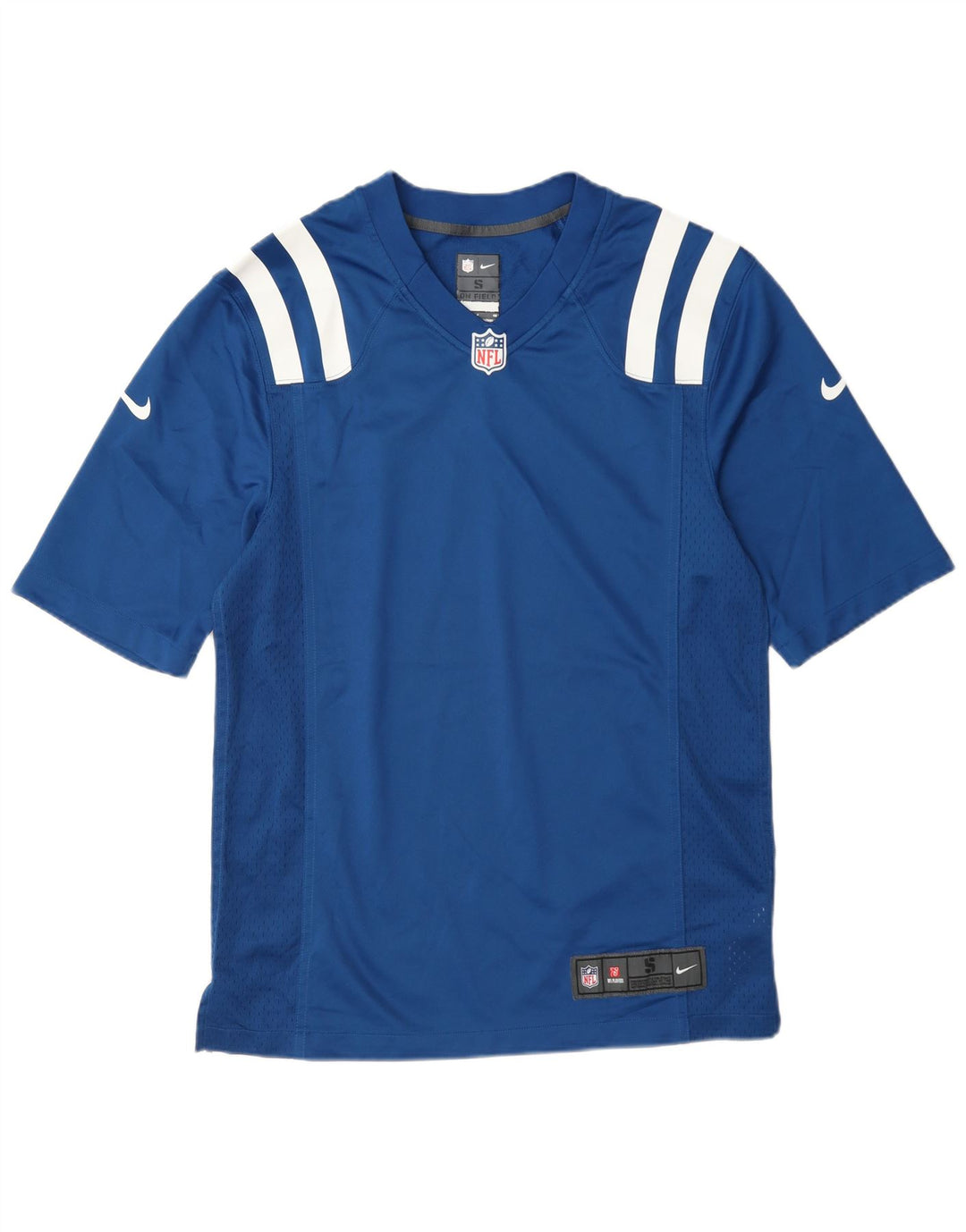 Nike Camiseta gráfica para hombre Top Small Azul Poliéster