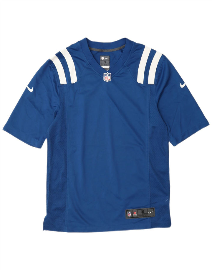 Nike Camiseta gráfica para hombre Top Small Azul Poliéster