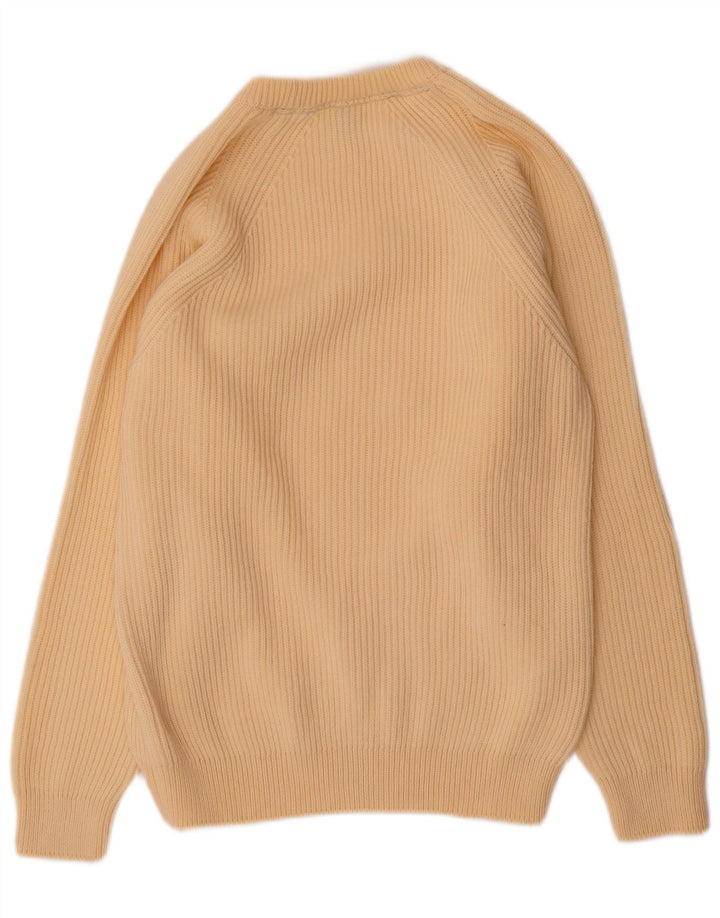 Jersey De Cuello Redondo Para Hombre White Sails De Lana Beige Medio
