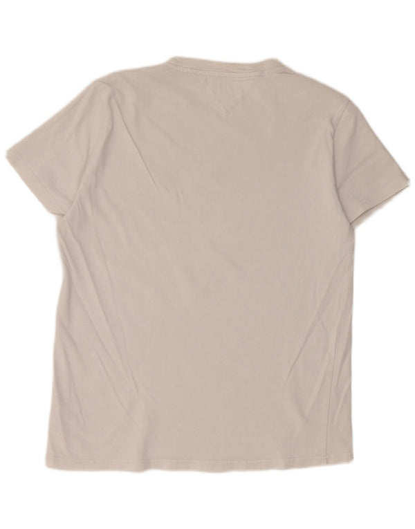 Camiseta Tommy Hilfiger Hombre Top Medium Blanco Algodón