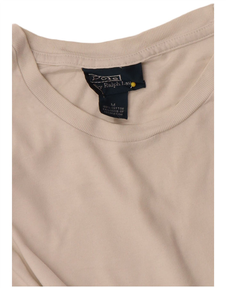 Polo Ralph Lauren Hombre Top Manga Larga Pequeño Algodón Blanco