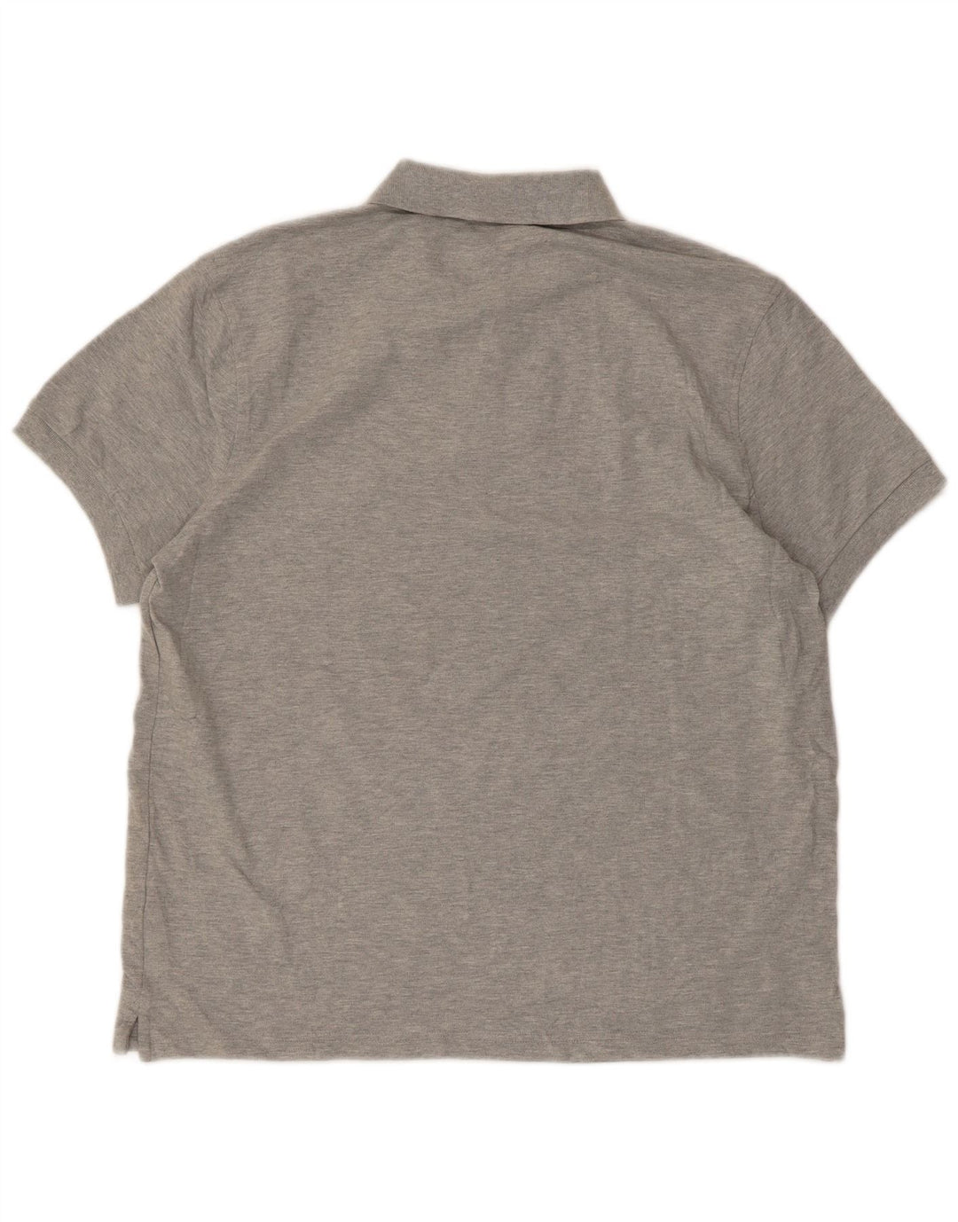 J. Crew Polo para hombre XL Algodón moteado gris