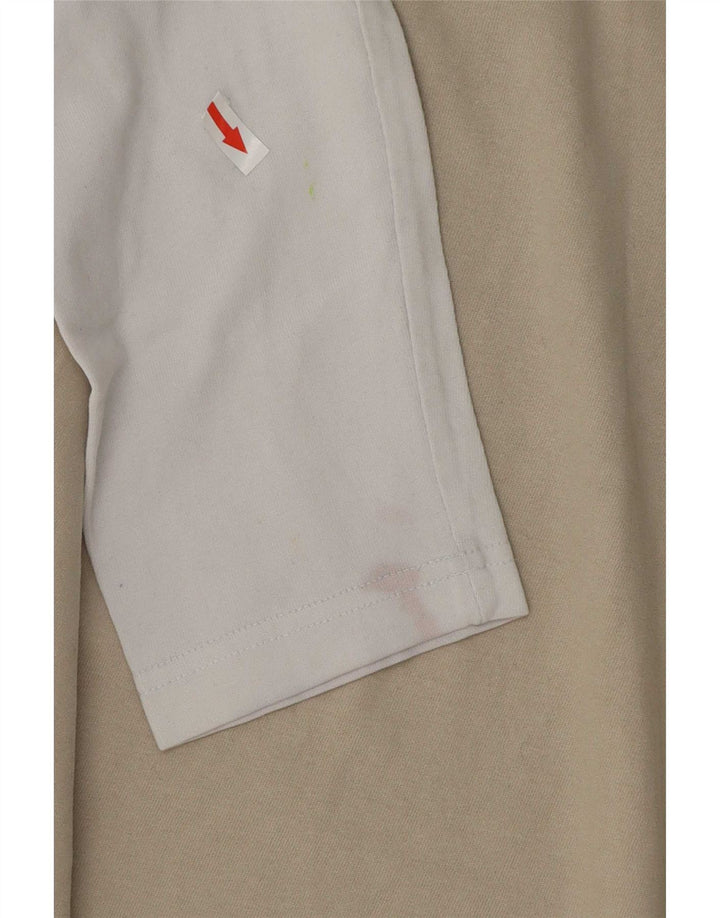 North Sails Hombre Camiseta Estampada De Manga Larga De Algodón Color Block En Beige Medio