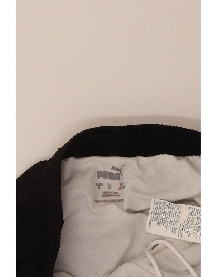 Pantalones cortos deportivos Puma para hombre poliéster negro mediano
