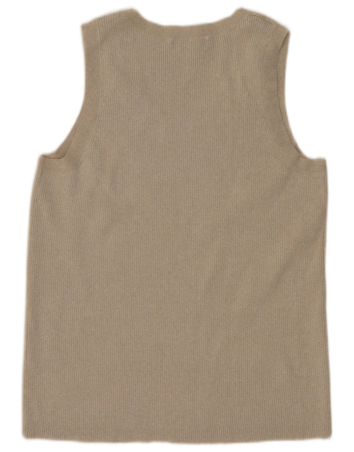 Marks & Spencer - Camiseta sin mangas para mujer, talla 40, color beige mediano