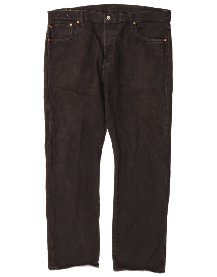 Levi's Jeans rectos 501 para hombre W40 L32 Algodón negro