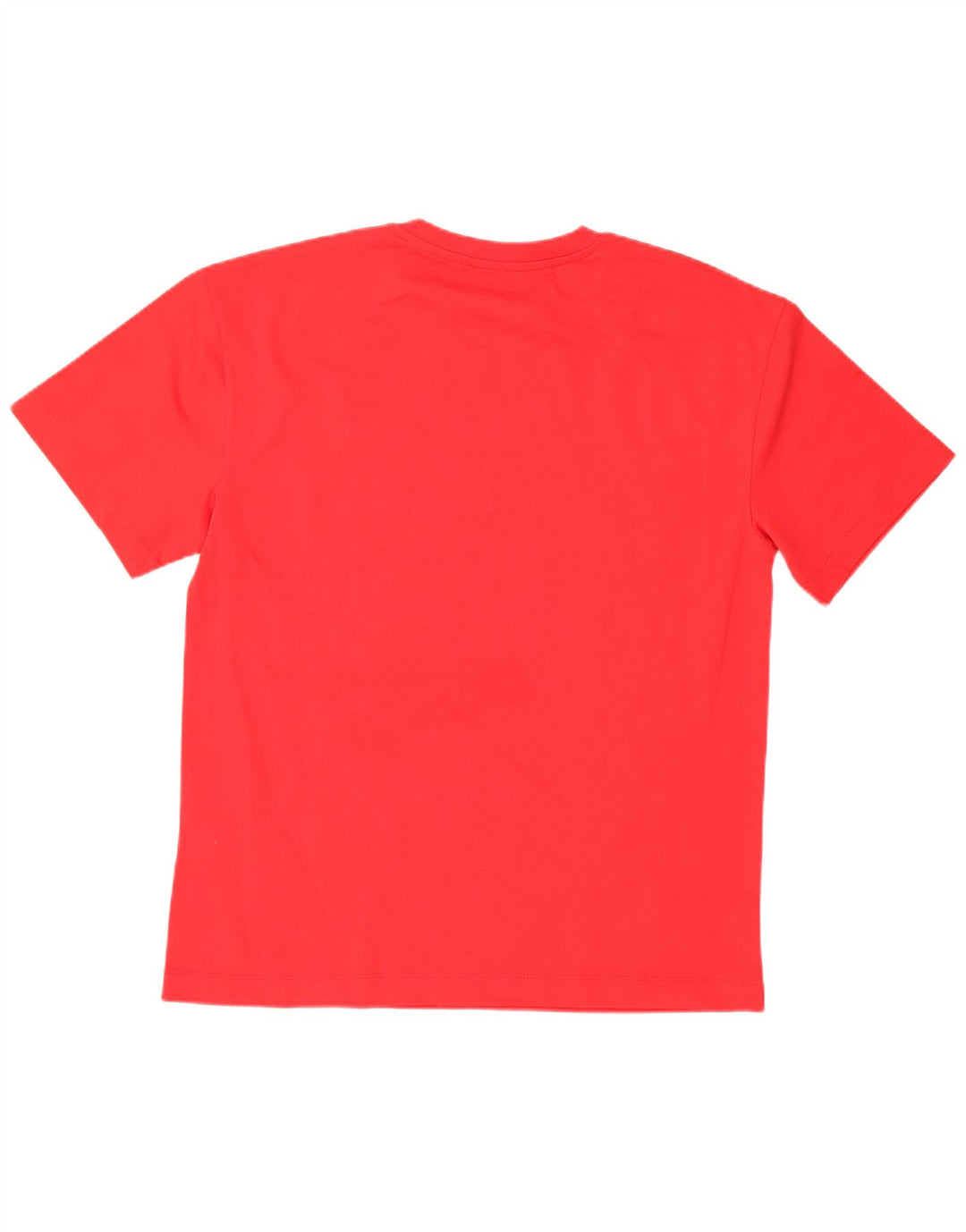 Zara Hombre Camiseta Top Grande Algodón Rojo
