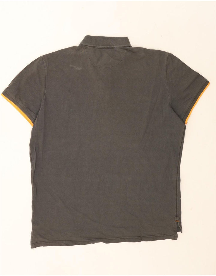 AMERICAN EAGLE Polo Hombre XL Algodón Gris
