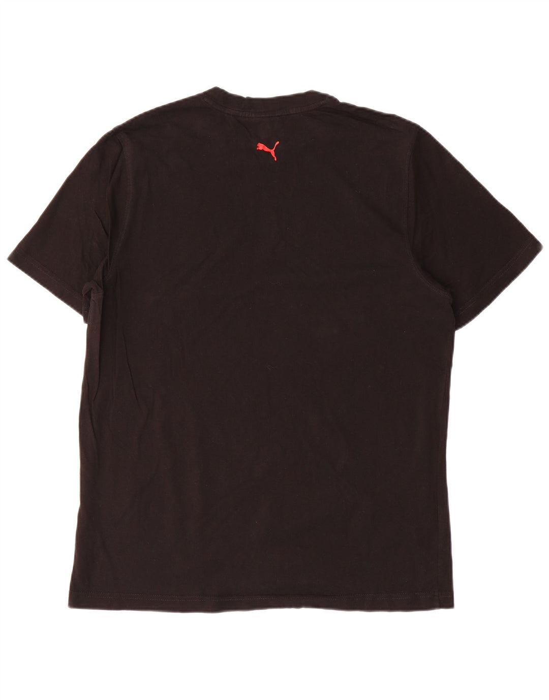 Puma - Camiseta gráfica para hombre, talla grande, algodón negro