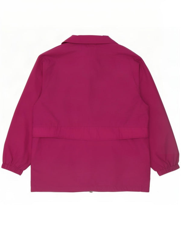 Eddie Bauer Chaqueta impermeable holgada para mujer UK 44 Medium Pink Nylon