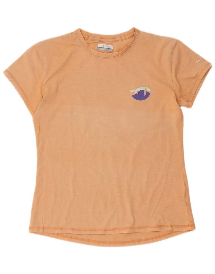 Columbia Camiseta gráfica para mujer Top UK 44 Poliéster naranja medio