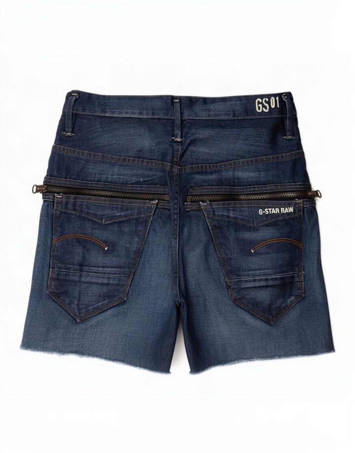 Pantalones cortos vaqueros G-Star para hombre W31 Algodón azul medio