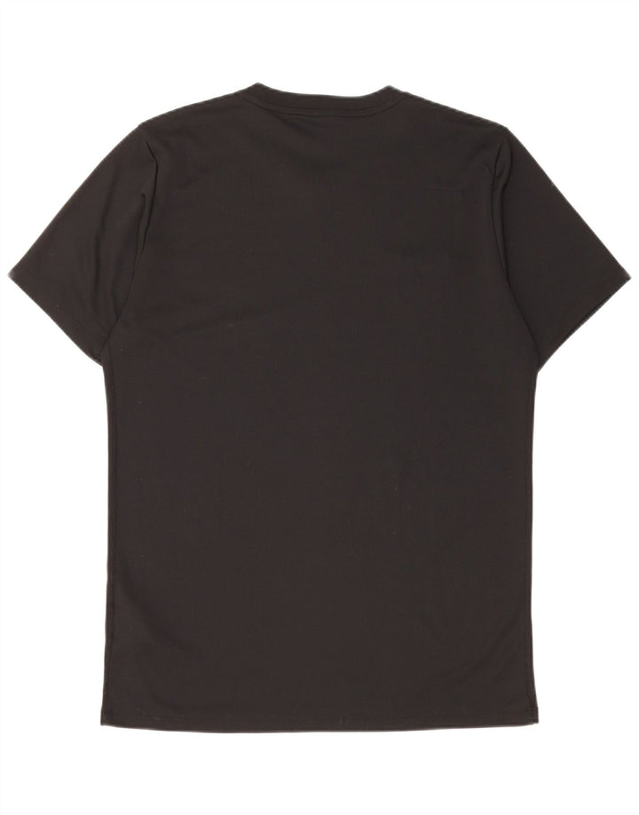 Camiseta Nike Dri Fit para hombre Top poliéster negro mediano