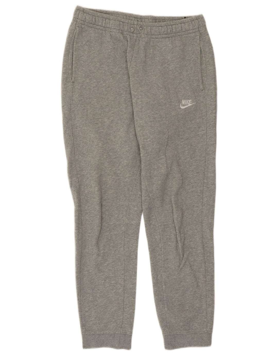 Nike - Pantalones de chándal para hombre, color gris, algodón