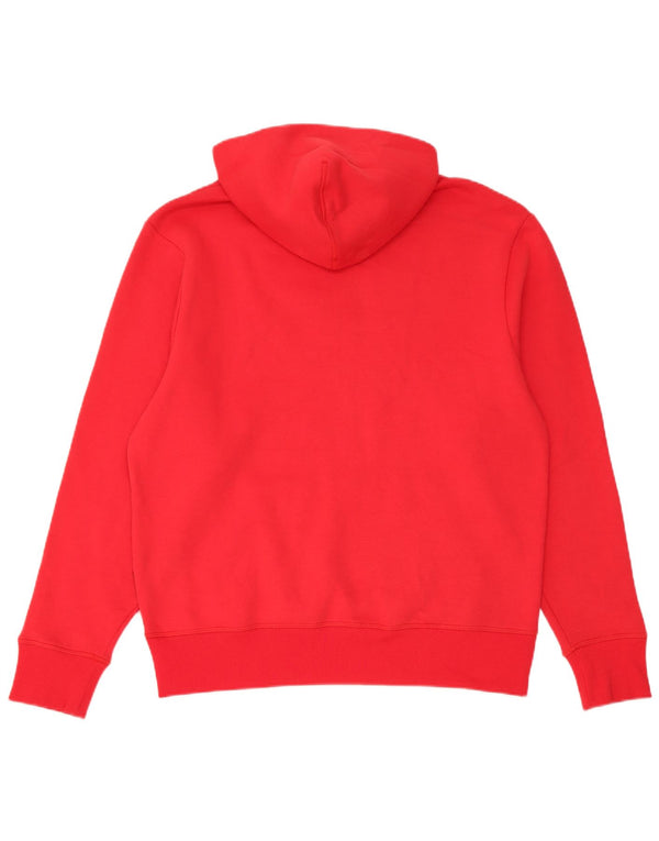 New Balance Hombre Australian Catholic University Sudadera con capucha Jumper Medium Rojo