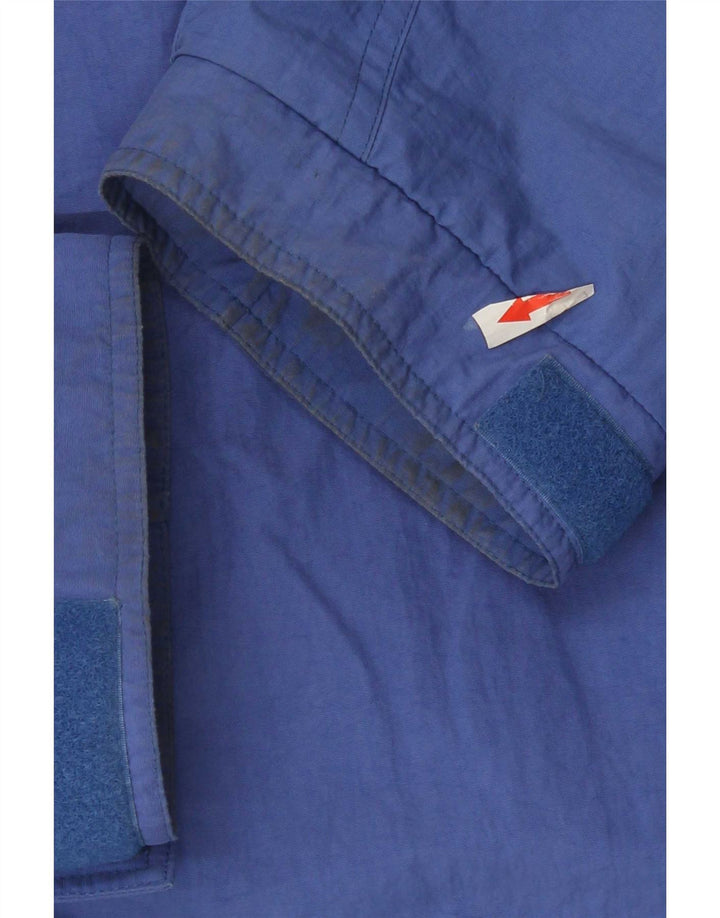 Adidas Chaqueta cortavientos para hombre UK 42/44 Grande Azul Poliéster