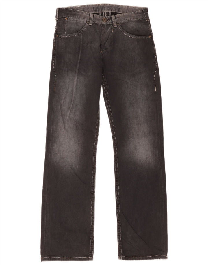 Vaqueros rectos Levi's para hombre W30 L34 Algodón gris